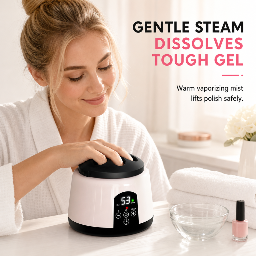 💅 Electric Steam Gel Polish Remover Machine