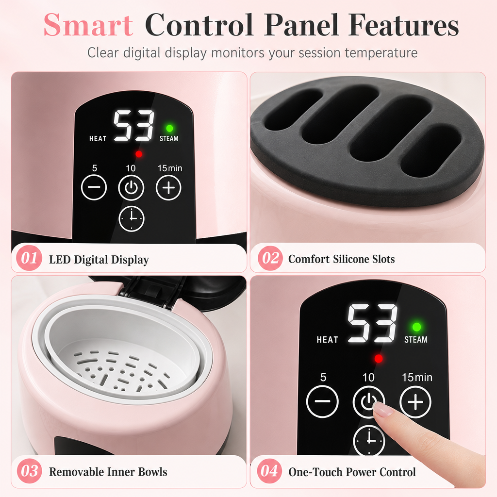 💅 Electric Steam Gel Polish Remover Machine
