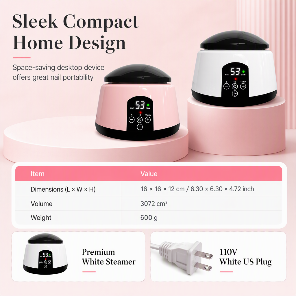 💅 Electric Steam Gel Polish Remover Machine