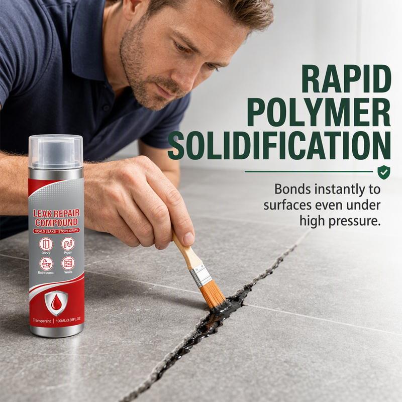 🛠️ Brush-On Waterproof Leak Repair Compound