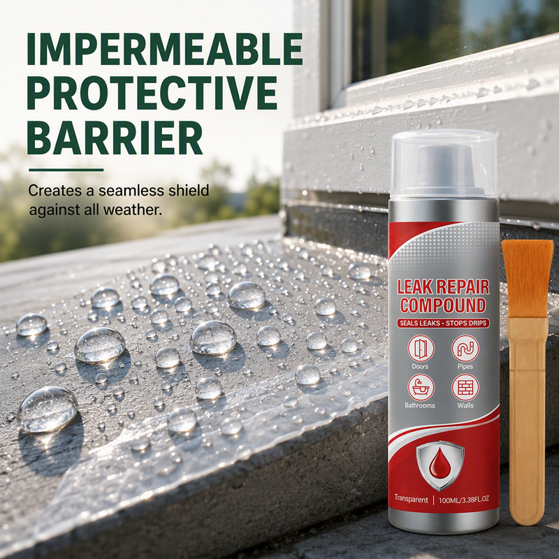 🛠️ Brush-On Waterproof Leak Repair Compound