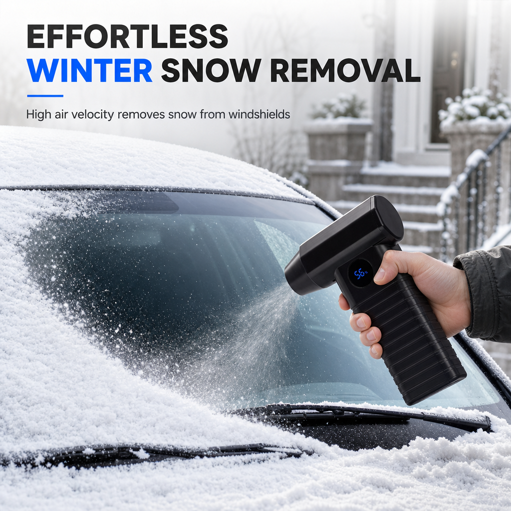 💨 Cordless High-Speed Turbo Blower for Quick Cleanup