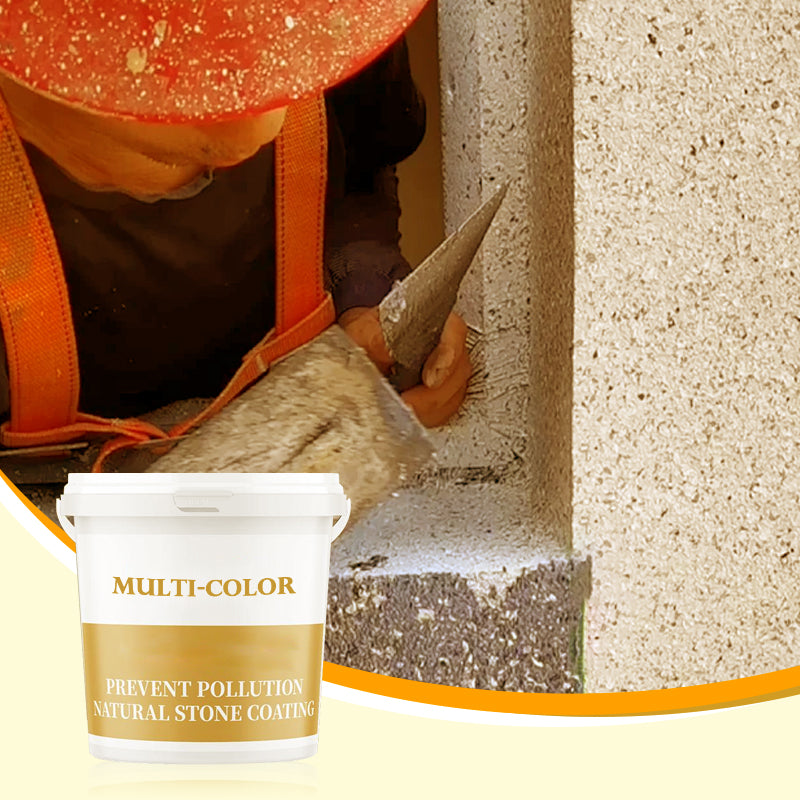 🏠 Textured Natural-Stone-Effect Exterior Coating