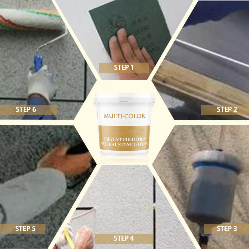 🏠 Textured Natural-Stone-Effect Exterior Coating