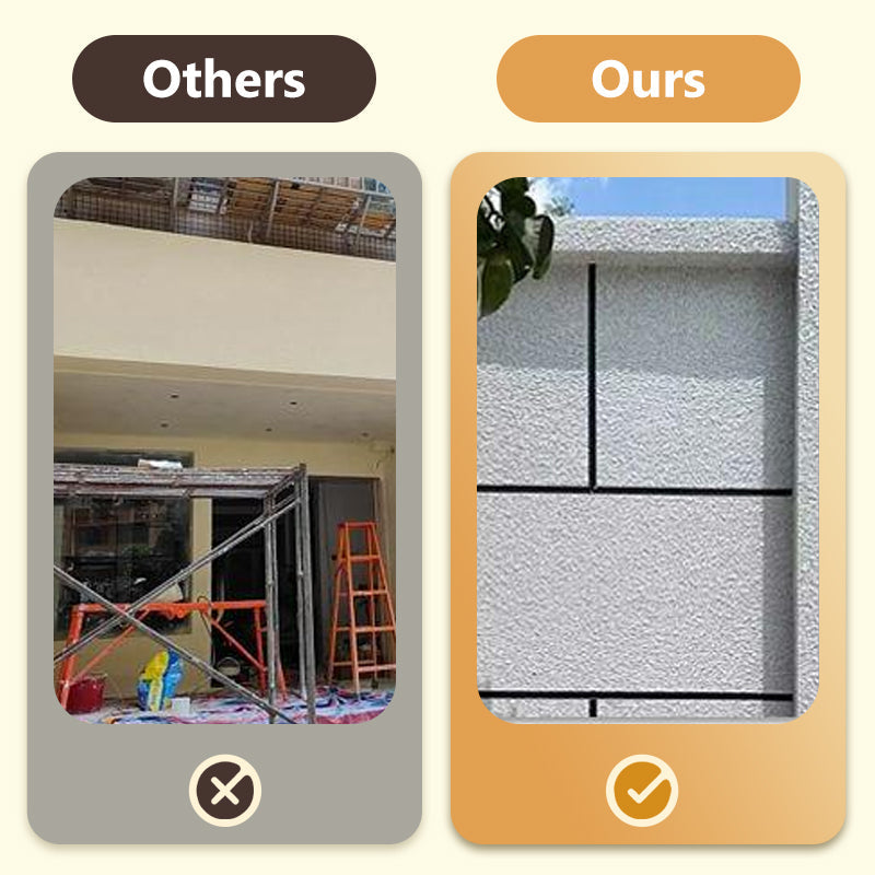 🏠 Textured Natural-Stone-Effect Exterior Coating