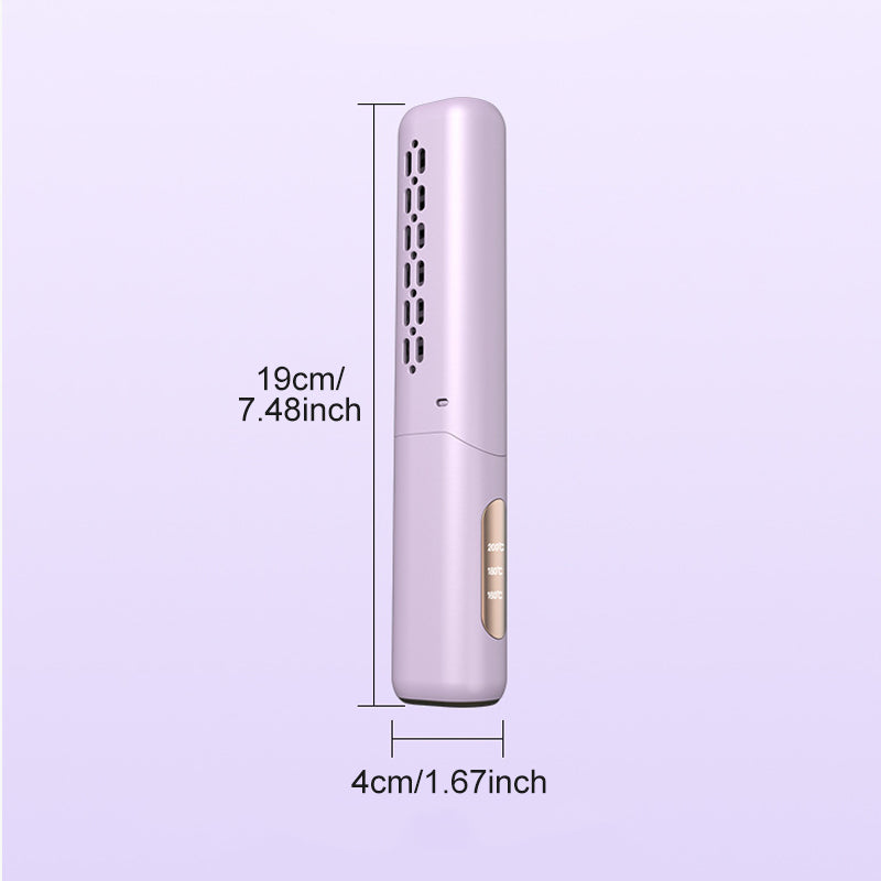 💇 Portable Cordless Hair Straightening Comb