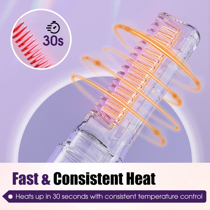 💇 Portable Cordless Hair Straightening Comb