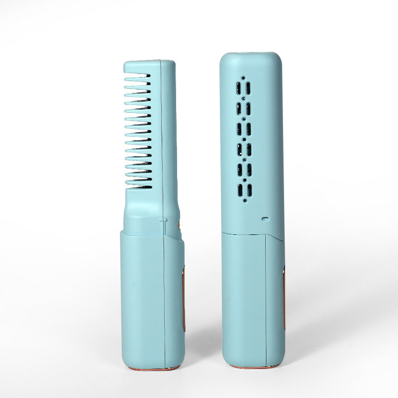 💇 Portable Cordless Hair Straightening Comb