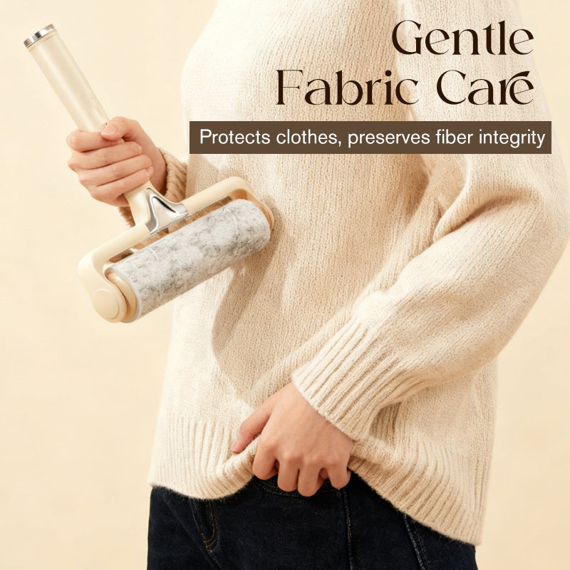 🧹 Handheld Lint Roller with Protective Cover