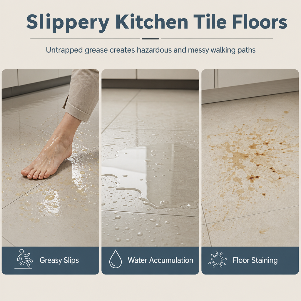 🏠 L-Shaped Absorbent Kitchen Floor Mat