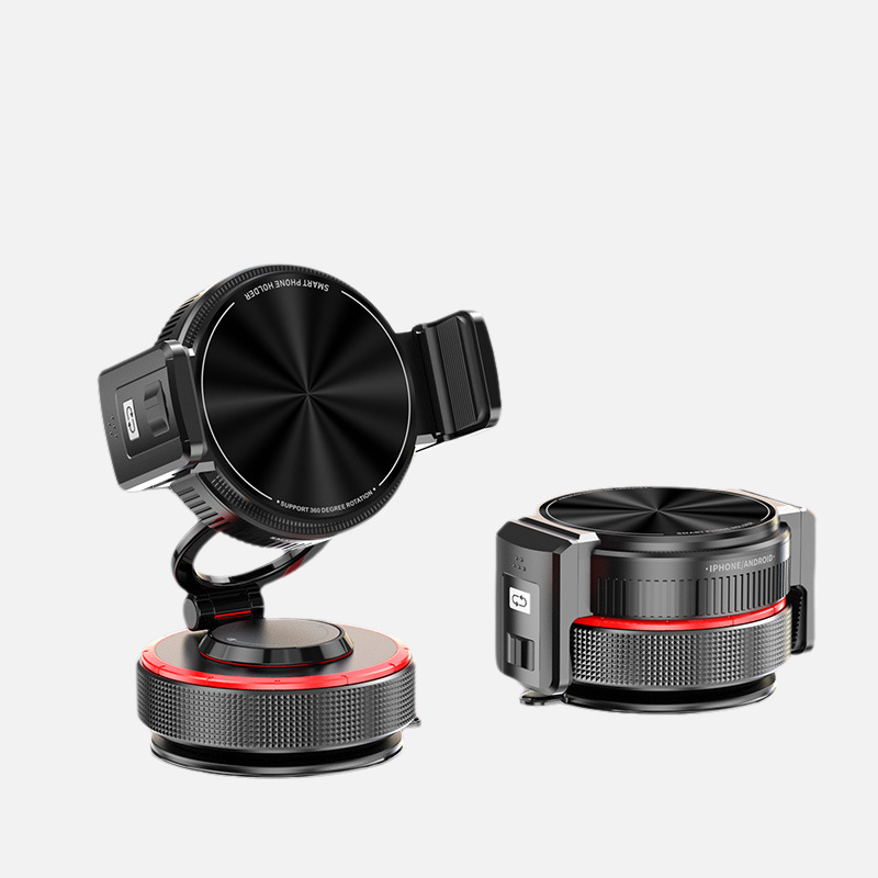 📱 Vacuum-Suction Magnetic Car Phone Holder