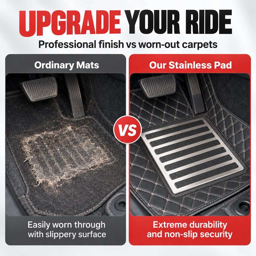 🚗 Universal Car Floor Mat Heel Wear Protector