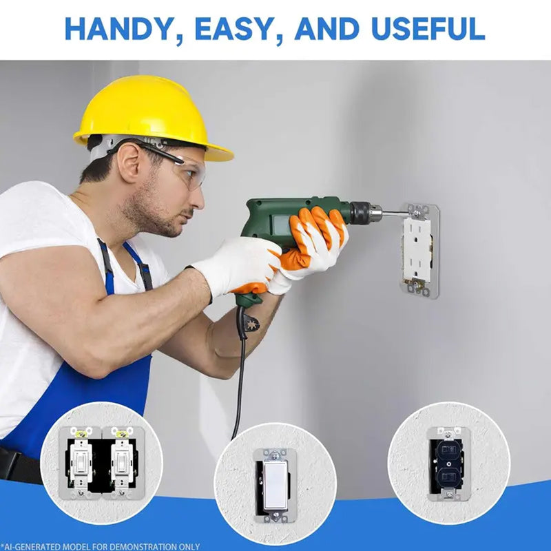 🔧 Flush-Fit Wall Plate Spacer for Outlets & Switches