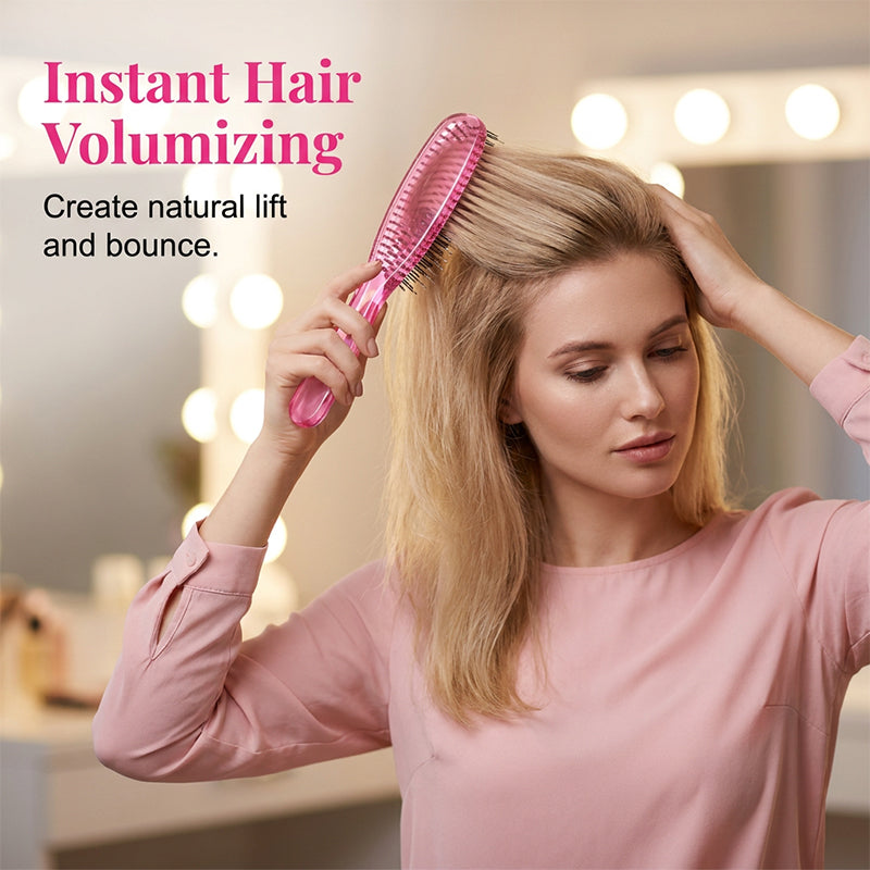 💇 Portable Detangling & Scalp Massage Hairbrush