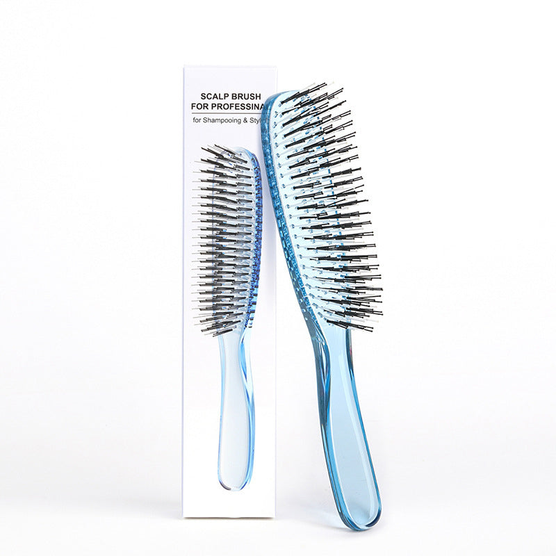 💇 Portable Detangling & Scalp Massage Hairbrush