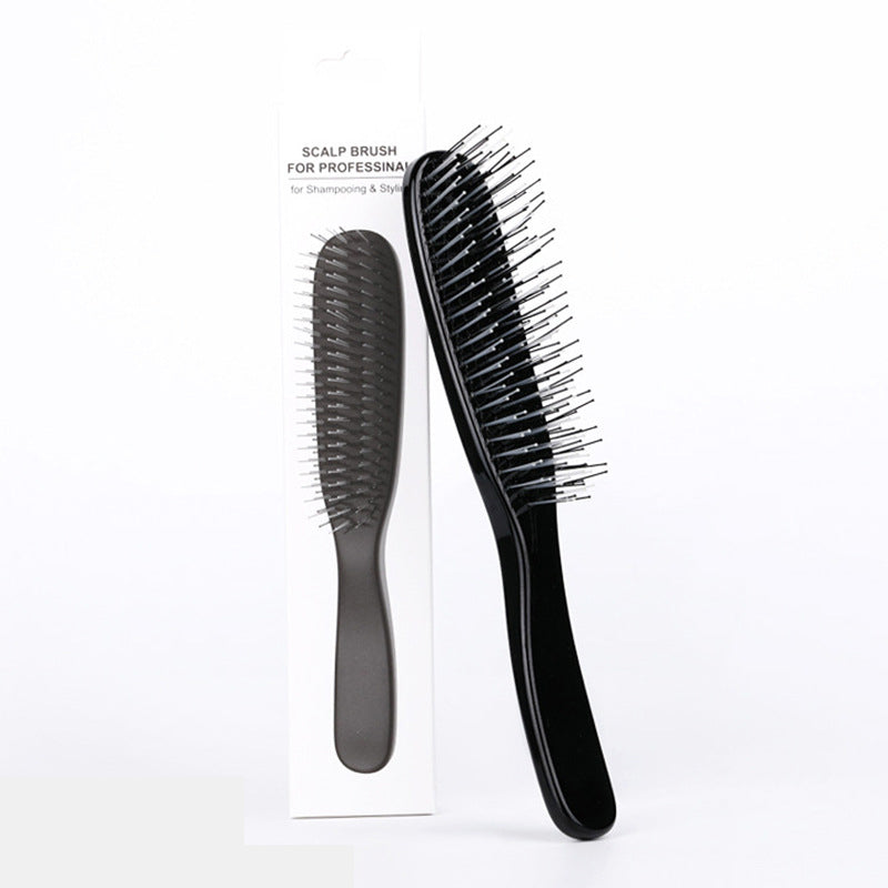 💇 Portable Detangling & Scalp Massage Hairbrush
