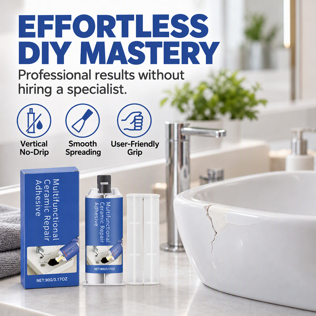 🛠️ Ceramic & Porcelain Repair Adhesive Kit