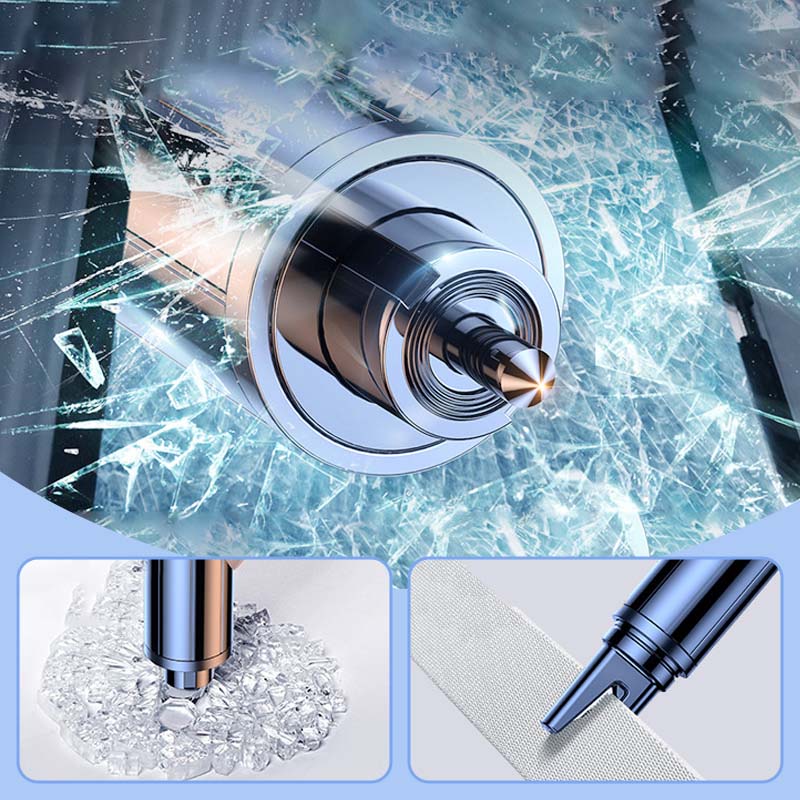 🚗 Emergency Car Window Breaker & Seatbelt Cutter