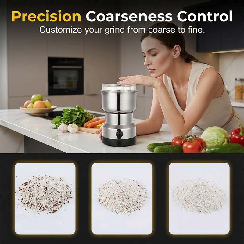 ⚡ Stainless-Steel Multi-Purpose Electric Grinder