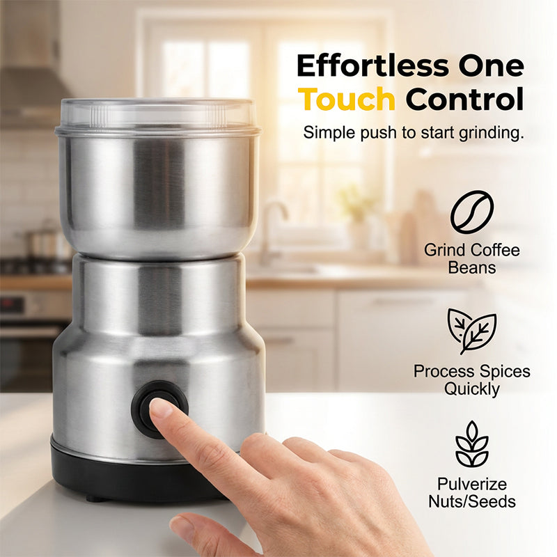 ⚡ Stainless-Steel Multi-Purpose Electric Grinder
