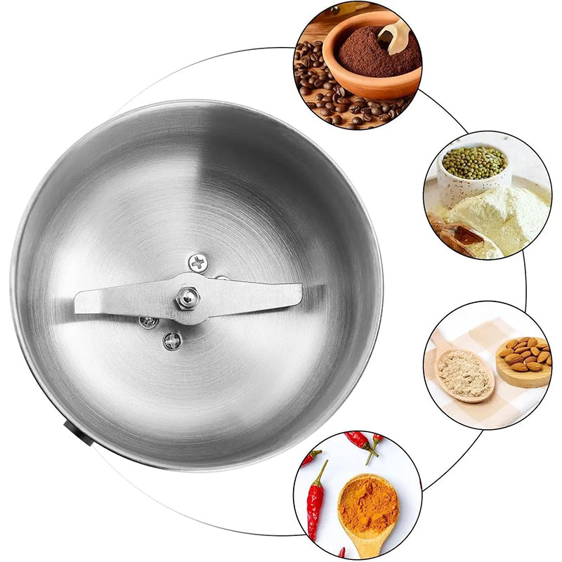 ⚡ Stainless-Steel Multi-Purpose Electric Grinder