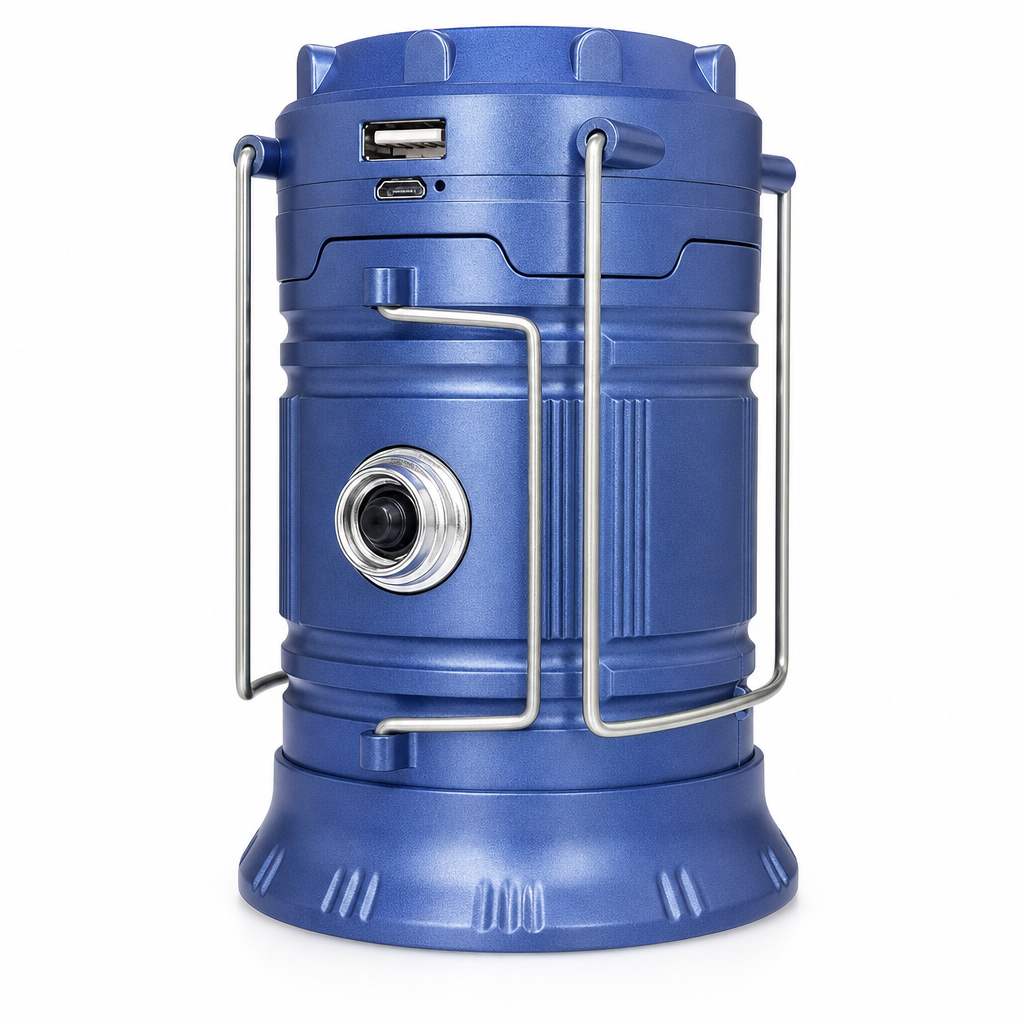 ⛺ Portable Solar LED Collapsible Camping Lantern