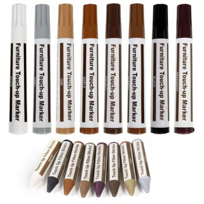🪵 Wood Furniture Repair Marker & Wax Crayon Kit