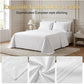 🛏️ Embroidered European-Style Bedding Sheet Set
