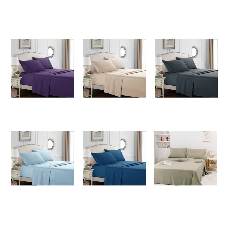 🛏️ Embroidered European-Style Bedding Sheet Set