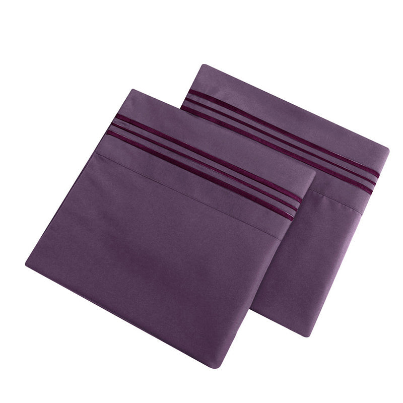 🛏️ Embroidered European-Style Bedding Sheet Set