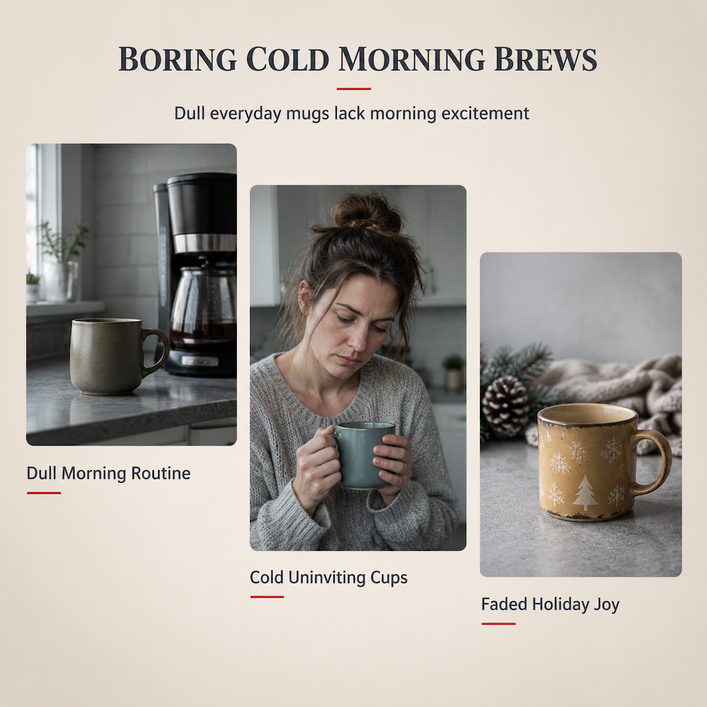 🎅 Heat-Activated Christmas Color-Changing Mug