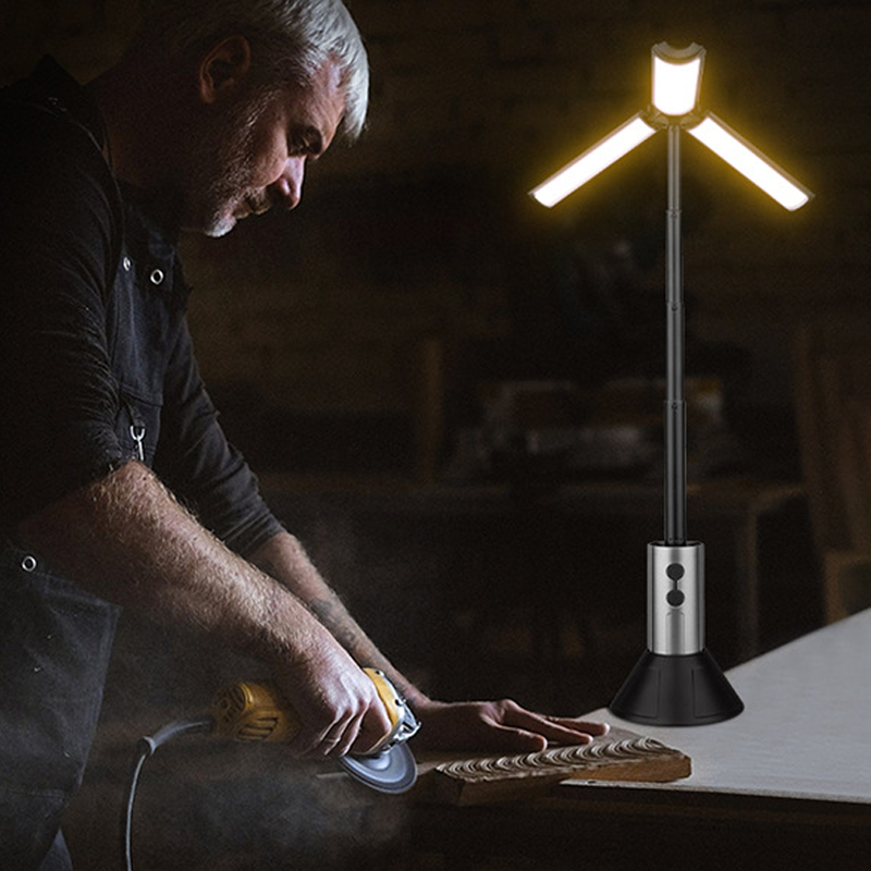 ⛺ Portable Foldable 3-in-1 LED Camping Light