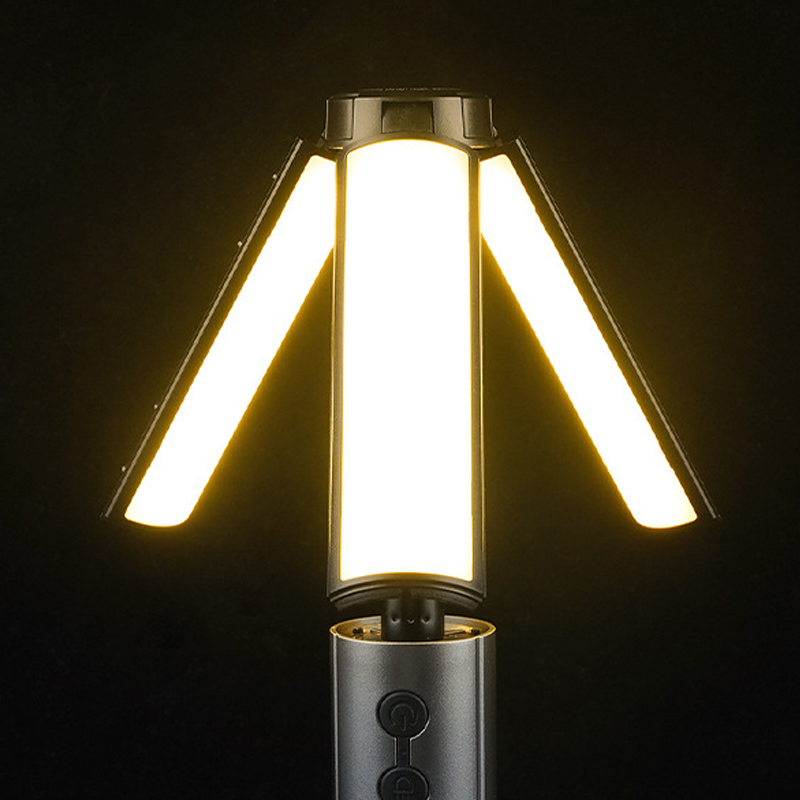 ⛺ Portable Foldable 3-in-1 LED Camping Light