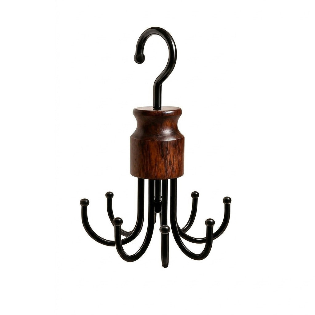 👜 Heavy-Duty Multi-Function Hanger with 8 Metal Hooks