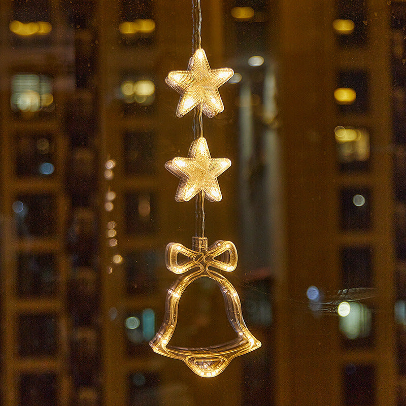 ✨ Reusable Christmas Suction Window Light