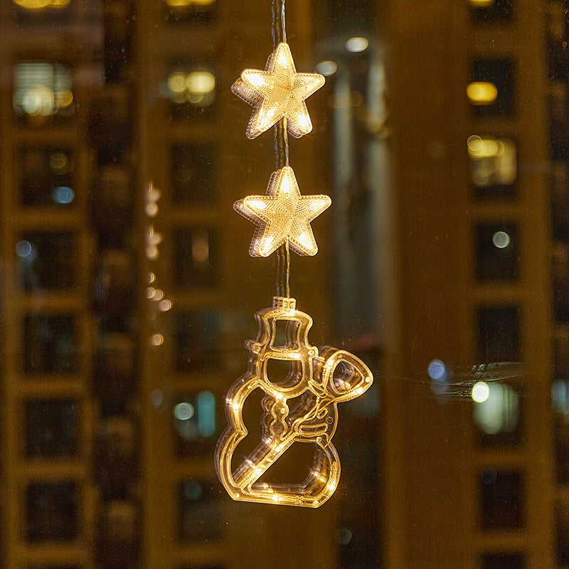 ✨ Reusable Christmas Suction Window Light