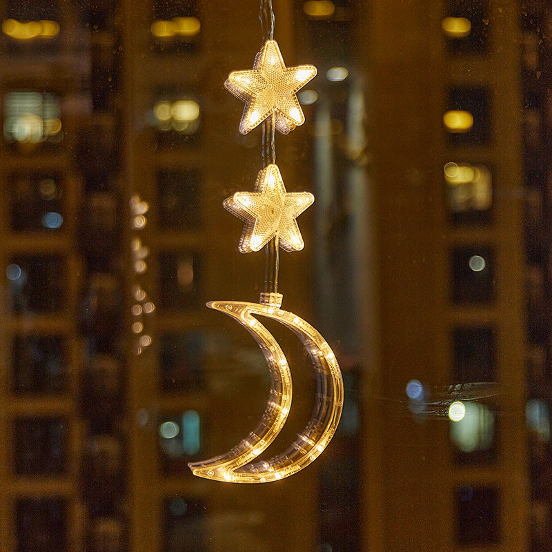 ✨ Reusable Christmas Suction Window Light