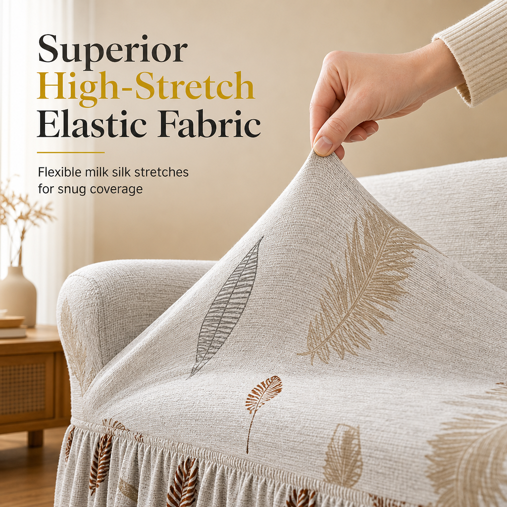 🛋️ Universal Stretch Full-Coverage Sofa Slipcover