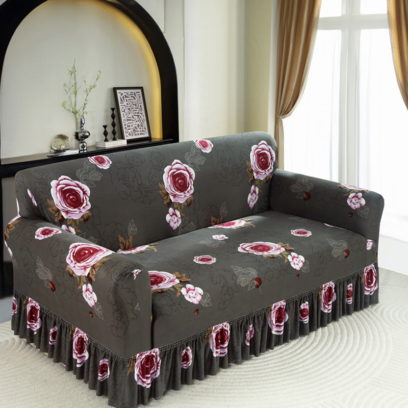 🛋️ Universal Stretch Full-Coverage Sofa Slipcover