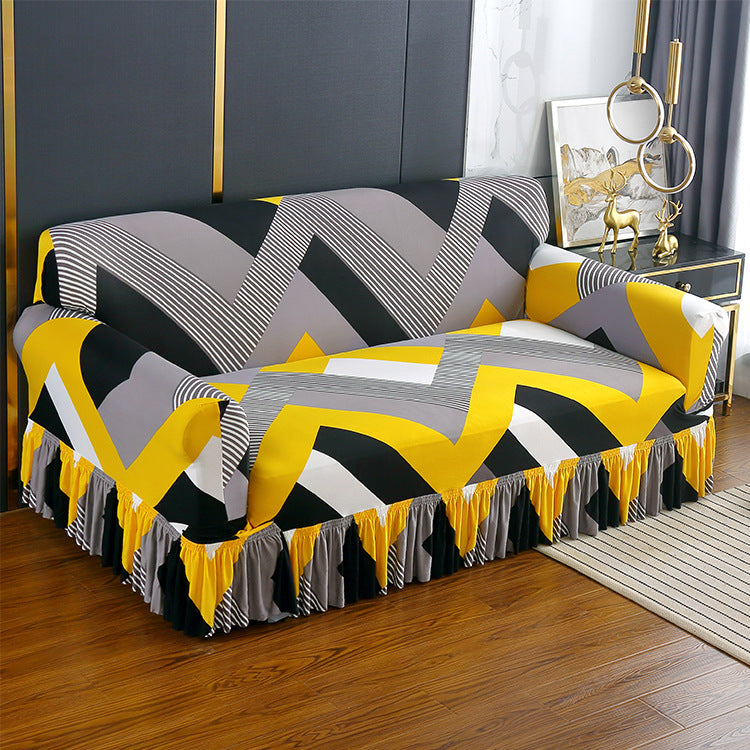 🛋️ Universal Stretch Full-Coverage Sofa Slipcover