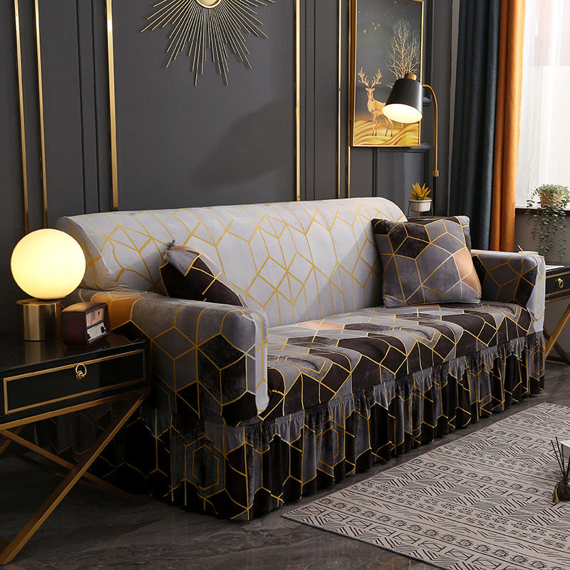 🛋️ Universal Stretch Full-Coverage Sofa Slipcover