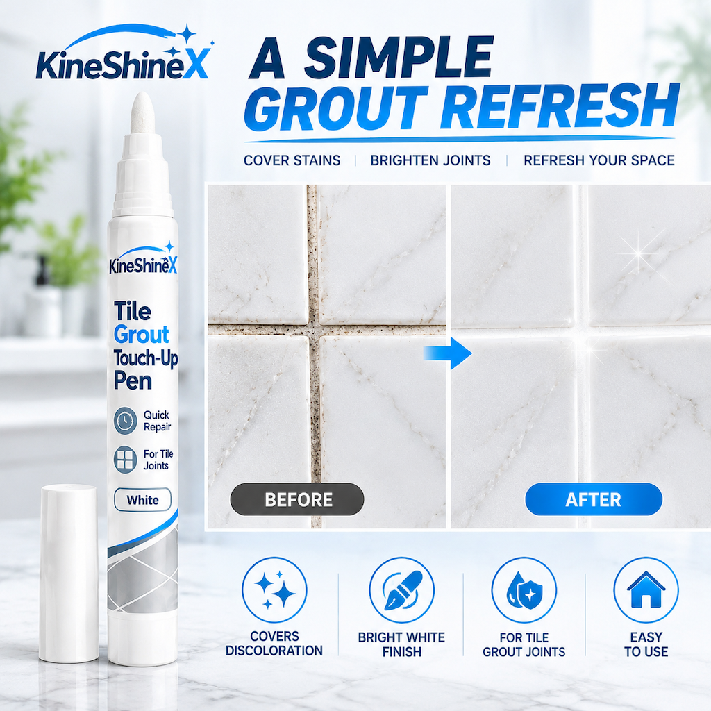 🧼 White Tile Grout Touch-Up Pen