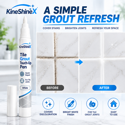 🧼 White Tile Grout Touch-Up Pen
