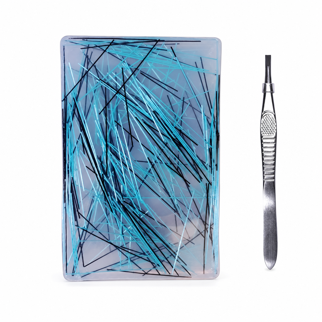 🧩 Rectangular Picking Fidget Toy with Tweezers