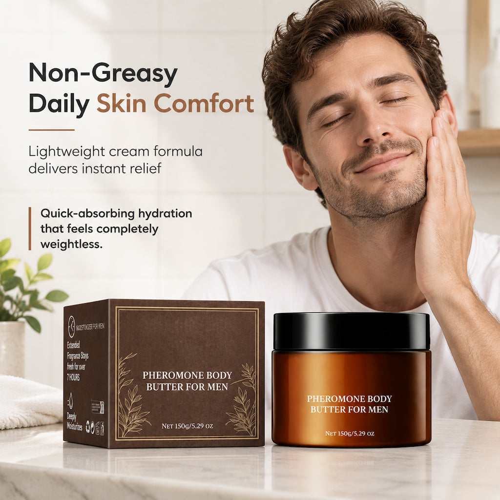 🧴 Men's Daily Moisturizing Body Butter
