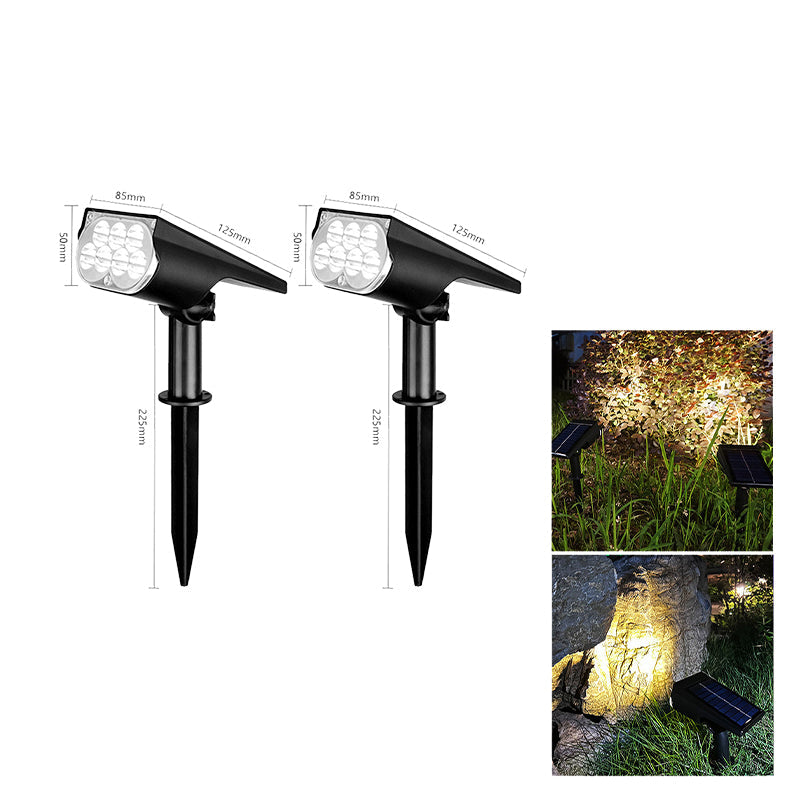 ☀️ Outdoor LED Solar Spotlights for Garden & Pathway