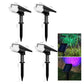 ☀️ Outdoor LED Solar Spotlights for Garden & Pathway