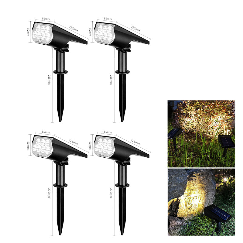 ☀️ Outdoor LED Solar Spotlights for Garden & Pathway