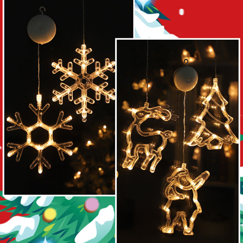 🎄 Christmas Suction-Cup LED Window Light