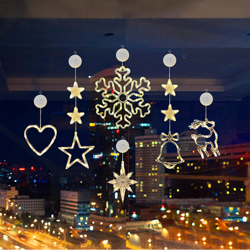 🎄 Christmas Suction-Cup LED Window Light